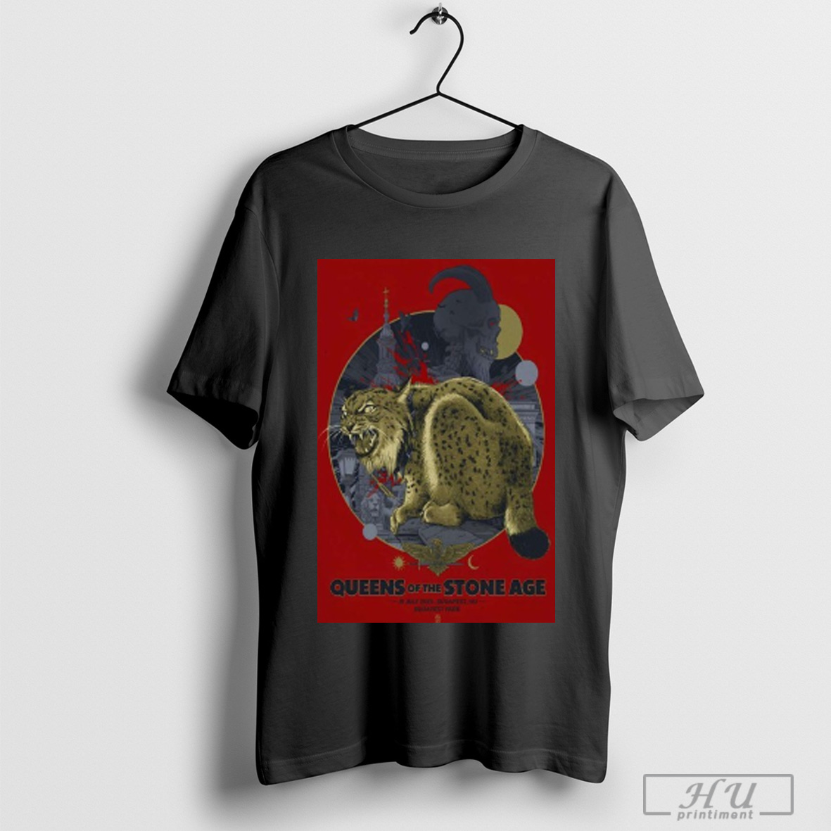 Queens Of The Stone Age 19 Jul 2025 Budapest T Shirt Sweatshirt