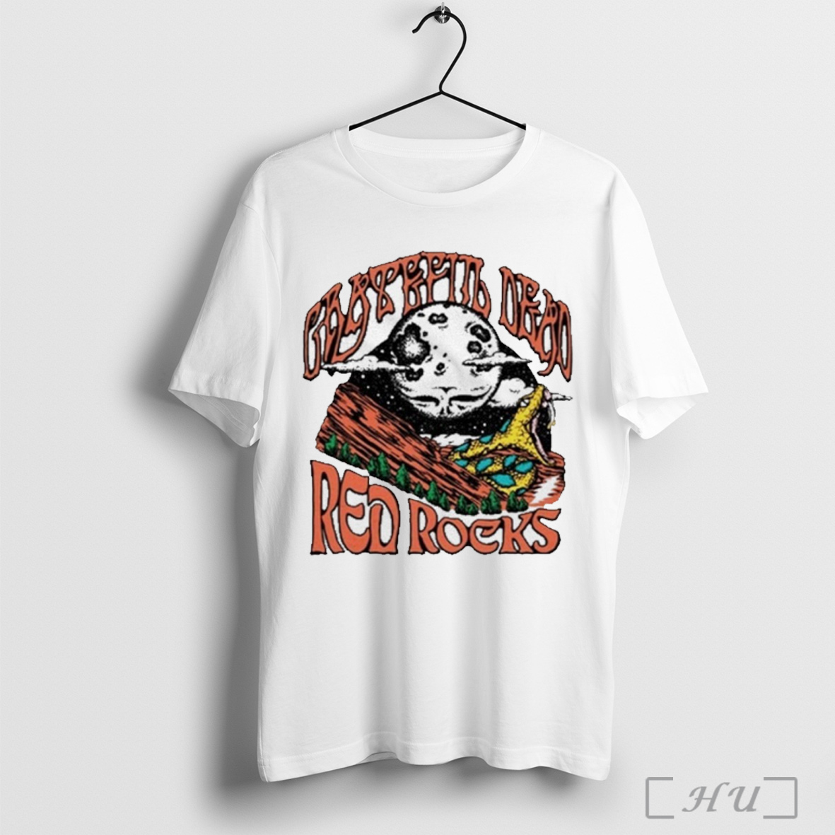 Red Rocks Grateful Dead Snake T Shirt Sweatshirt
