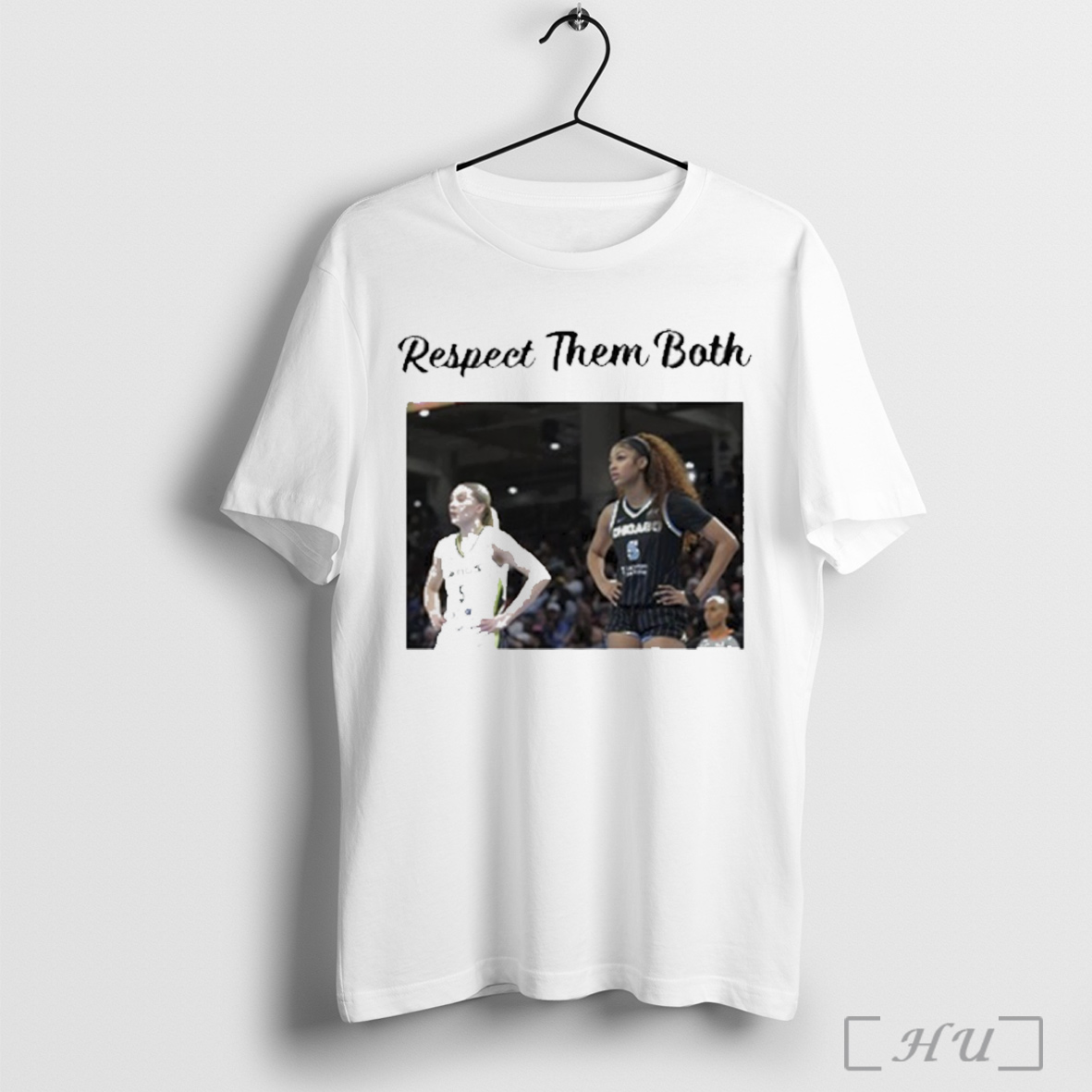 Respect Them Both Angel Reese Paige Bueckers T Shirt Sweatshirt