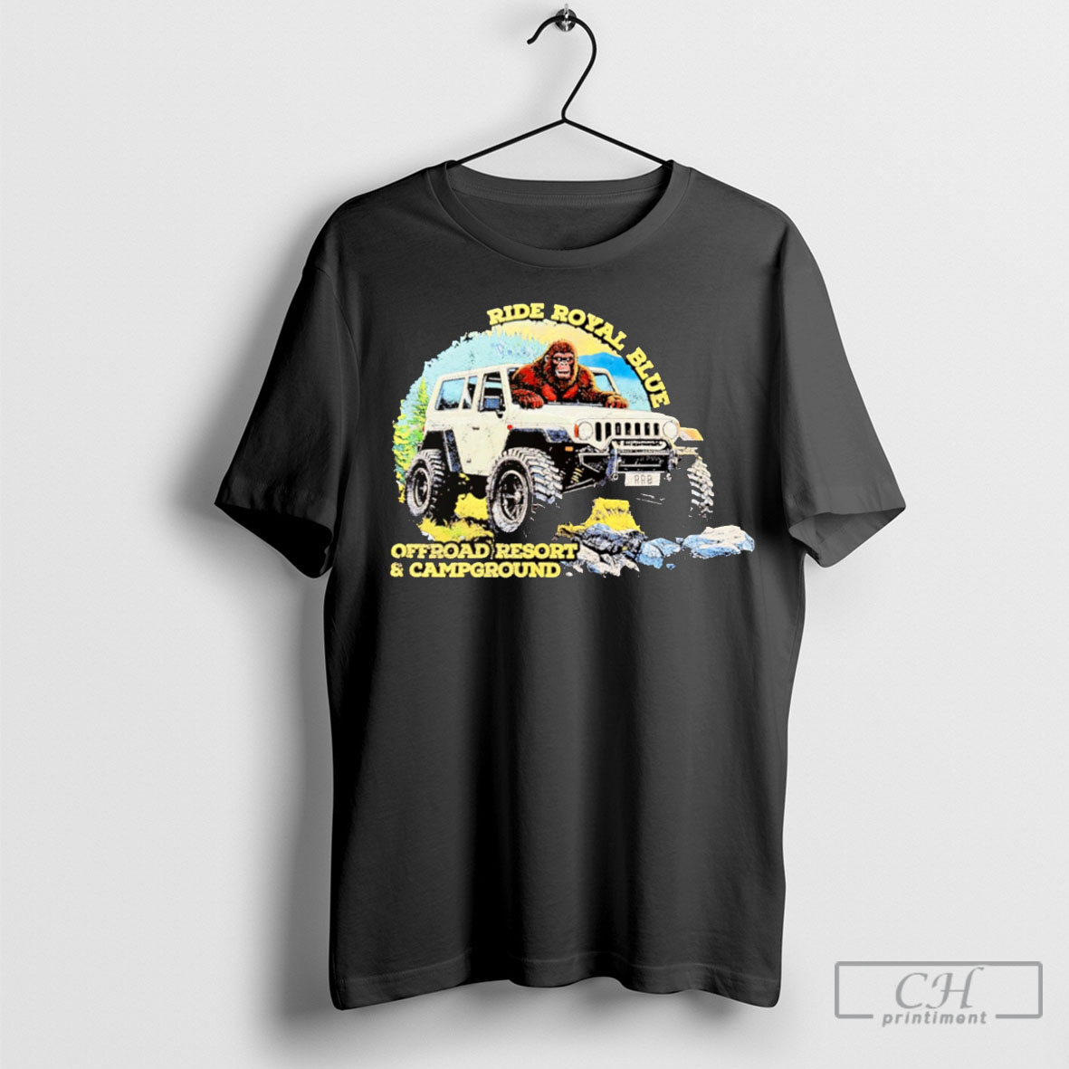 Ride Royal Blue Offroad Resort And Campground Tee Shirt Sweatshirt