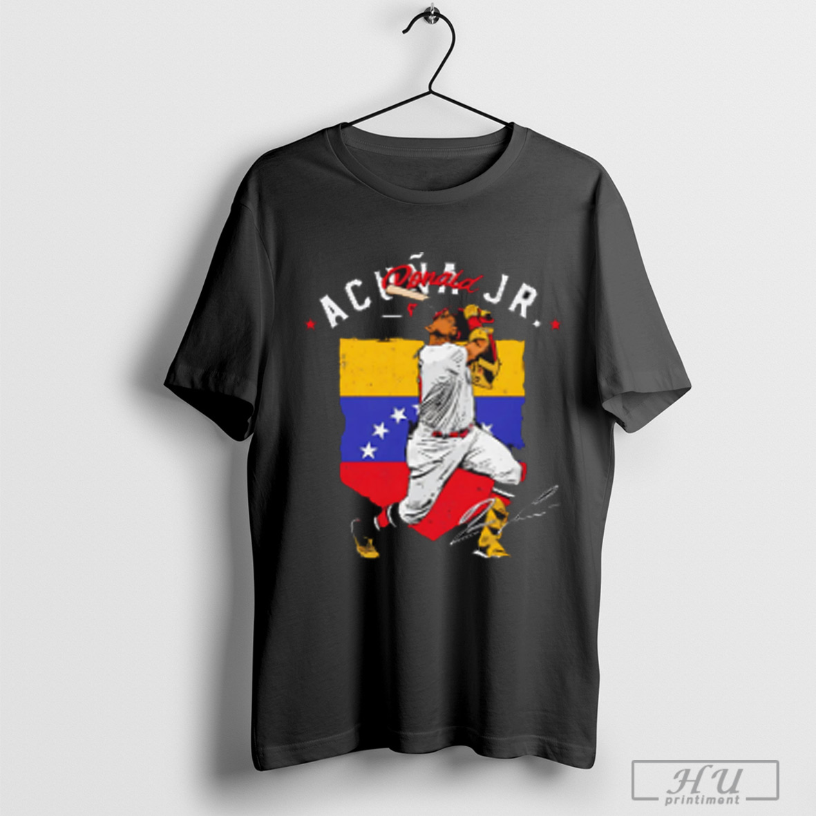 Ronald Acuna Jr Atlanta Country Flag T Shirt Sweatshirt