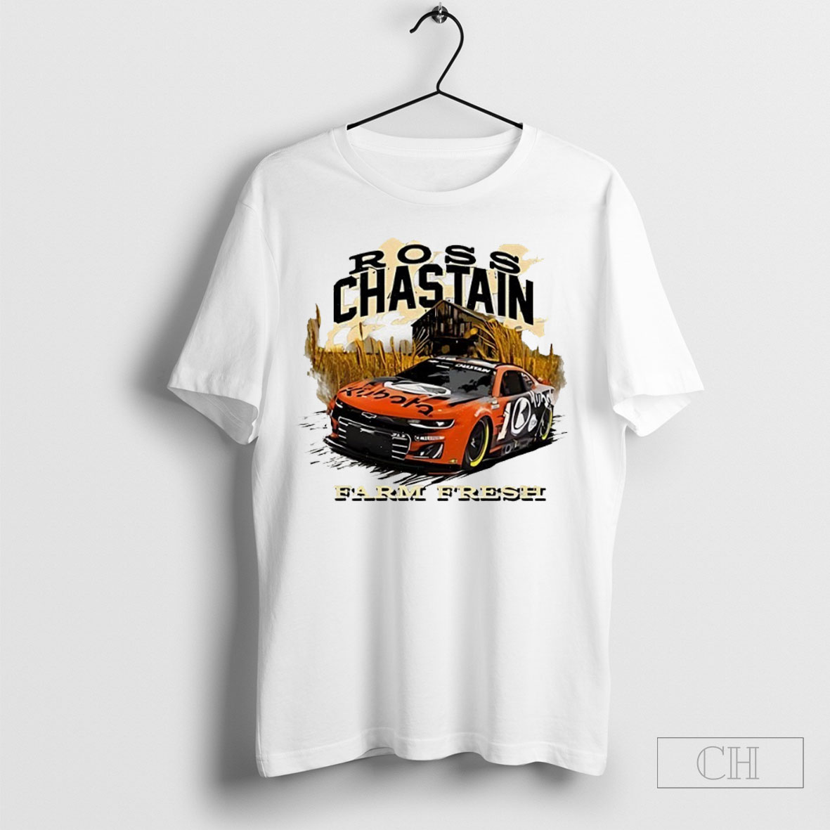 Ross Chastain Hastag 1 Kubota Farm Fresh Racing Team Shirt