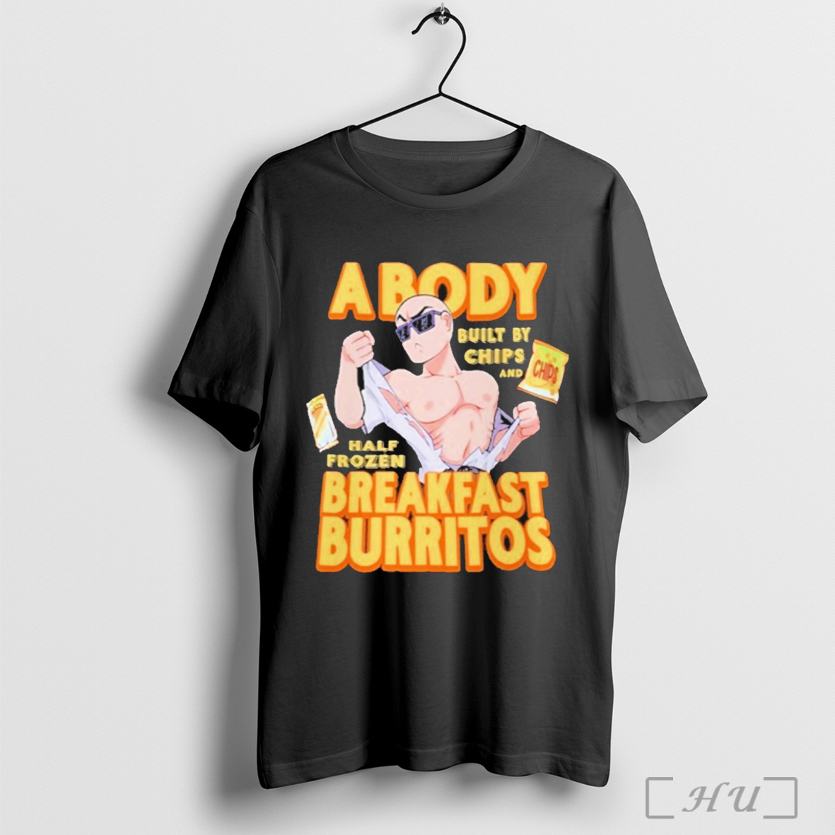 Sai Scribbles Breakfast Burritos Racerback T Shirt Sweatshirt