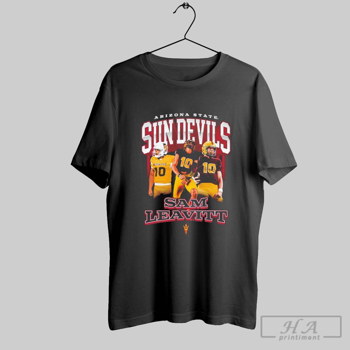 Sam Leavitt Arizona State Sun Devils Graphic Shirt