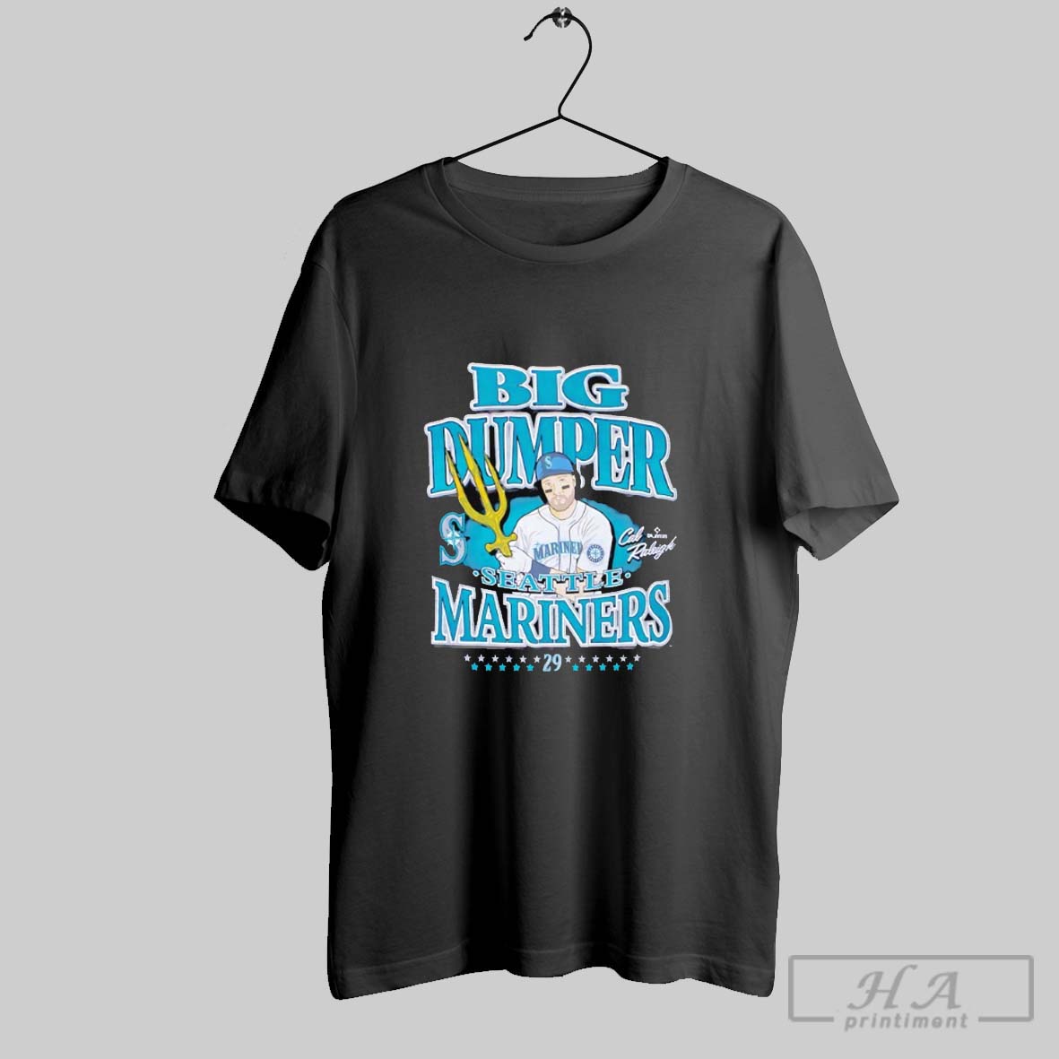 Seattle Mariners Baseball Cal Raleigh Big Dumper 29 Shirt