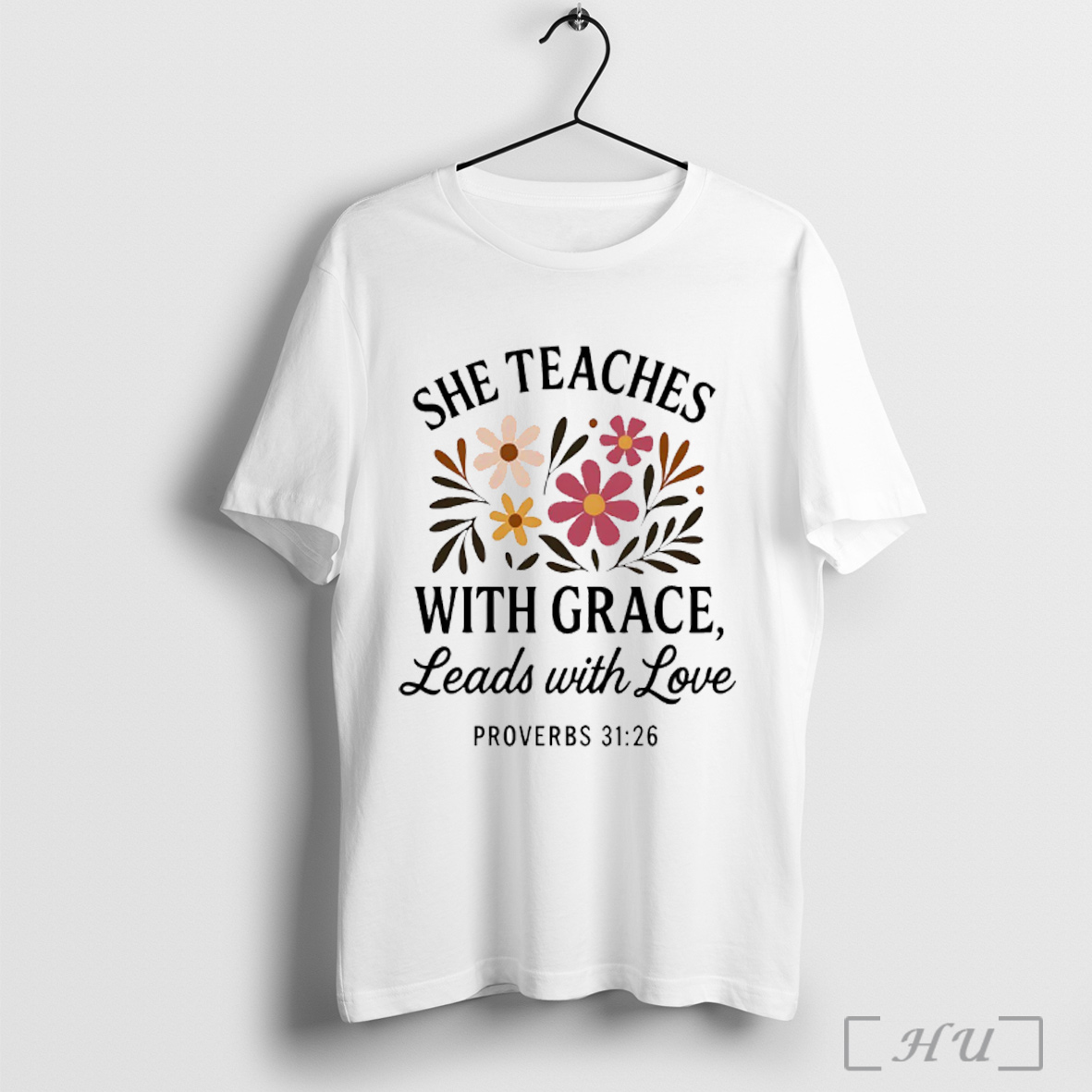 She Teaches With Grace Leads With Love T Shirt Sweatshirt