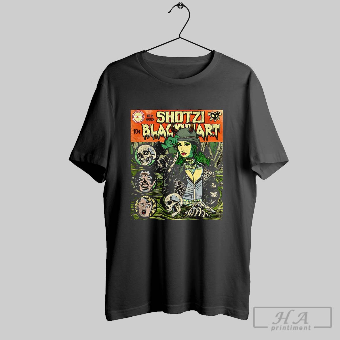 Shotzi Comic Cover Shirt