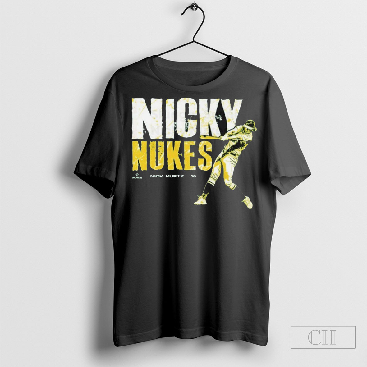 Slugger Swing Nicky Nukes Nick Kurtz T Shirt