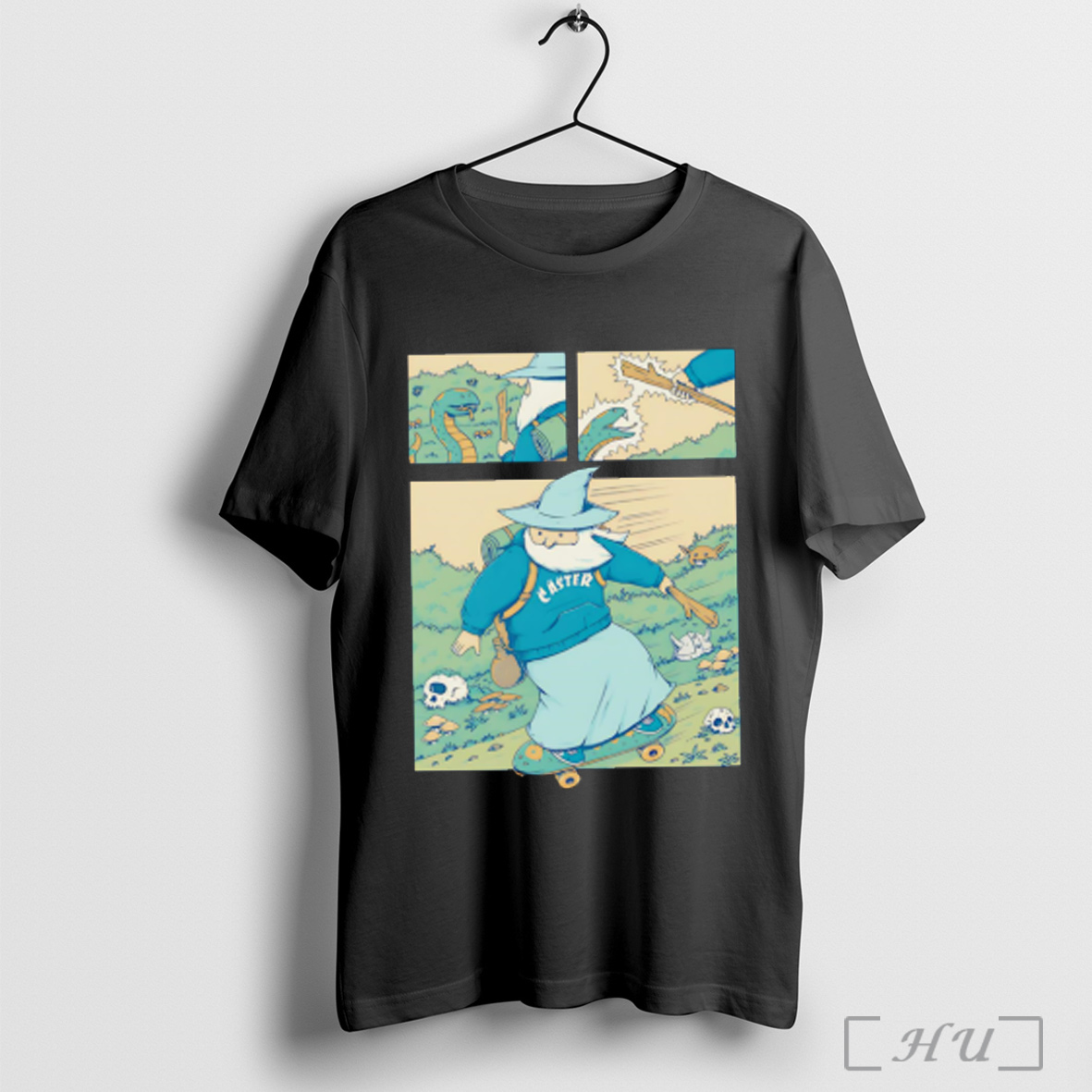 Snakeboarding Wizard T Shirt Sweatshirt
