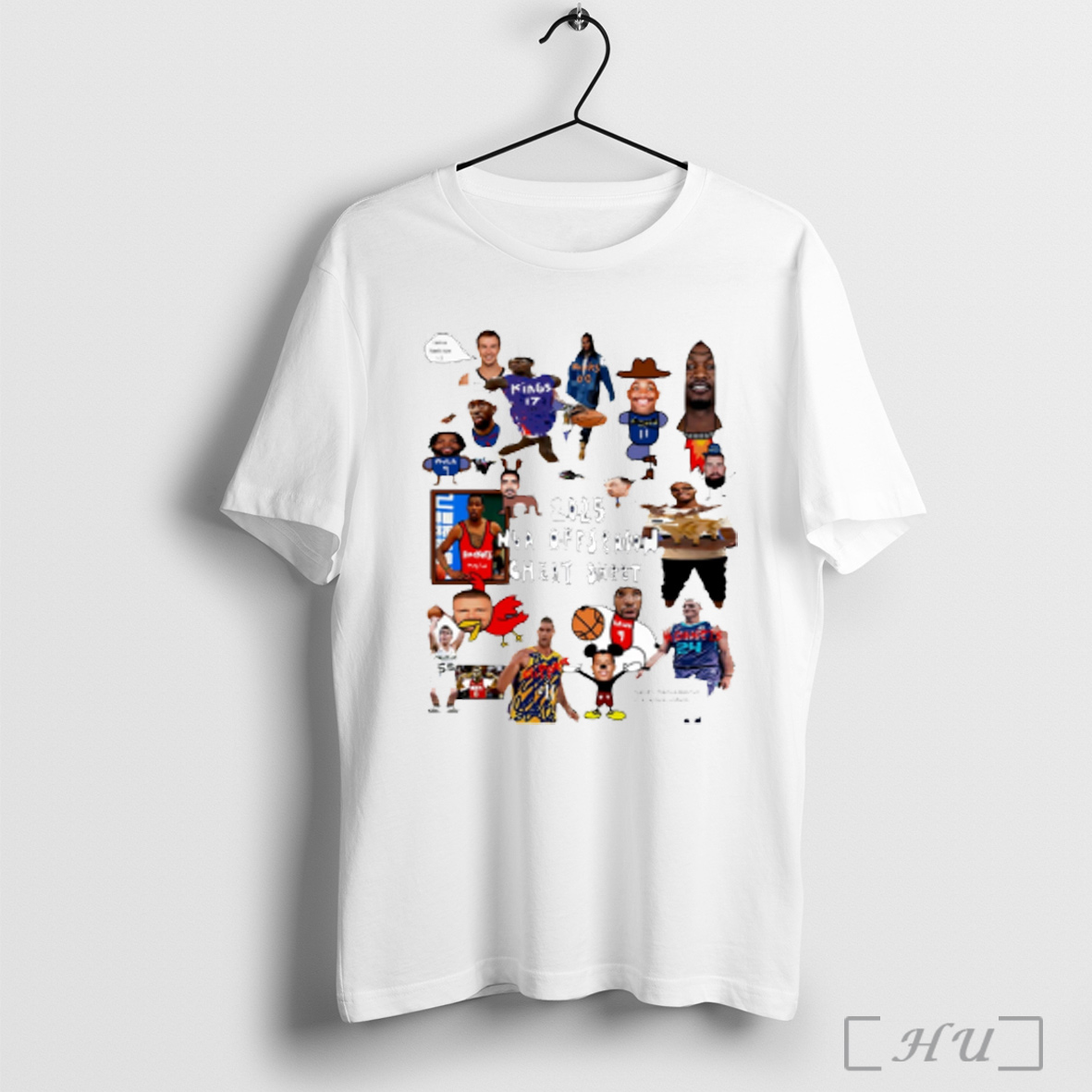 Super Official Nba Offseason Cheat Sheet 2025 Paint T Shirt Sweatshirt