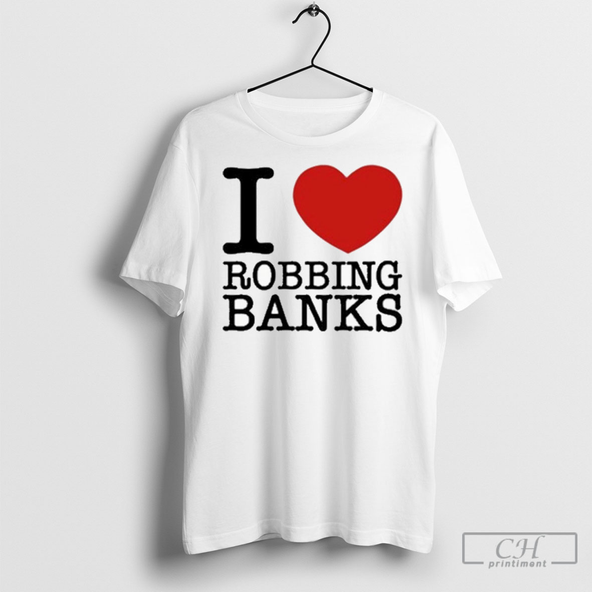 Tamir Omari I Love Robbing Banks T Shirt