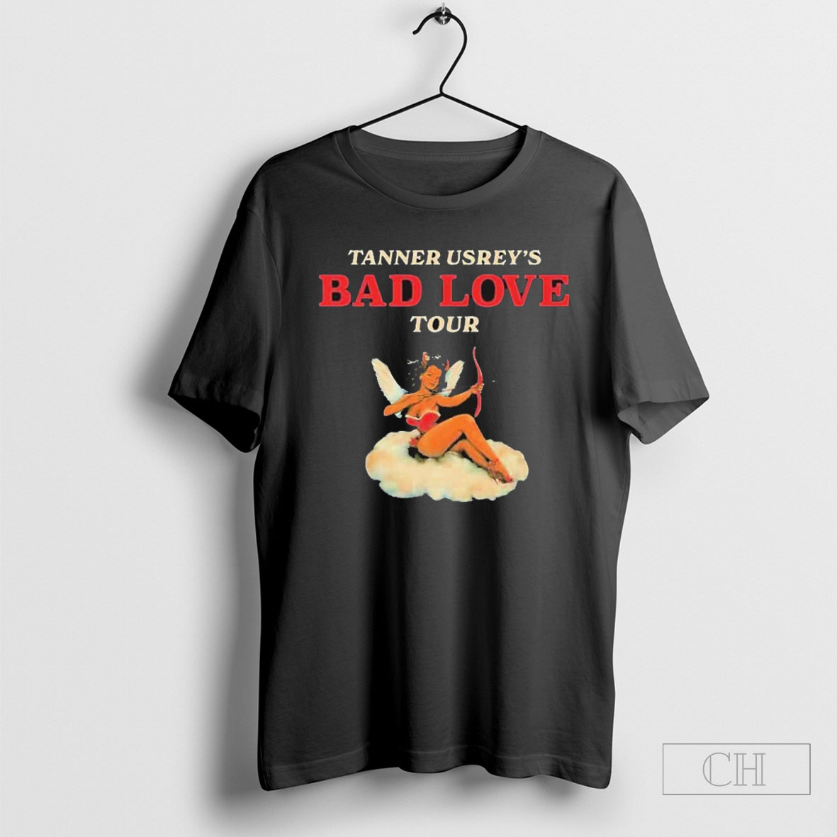 Tanner Usrey Bad Love Tour 2025 Dates T Shirt
