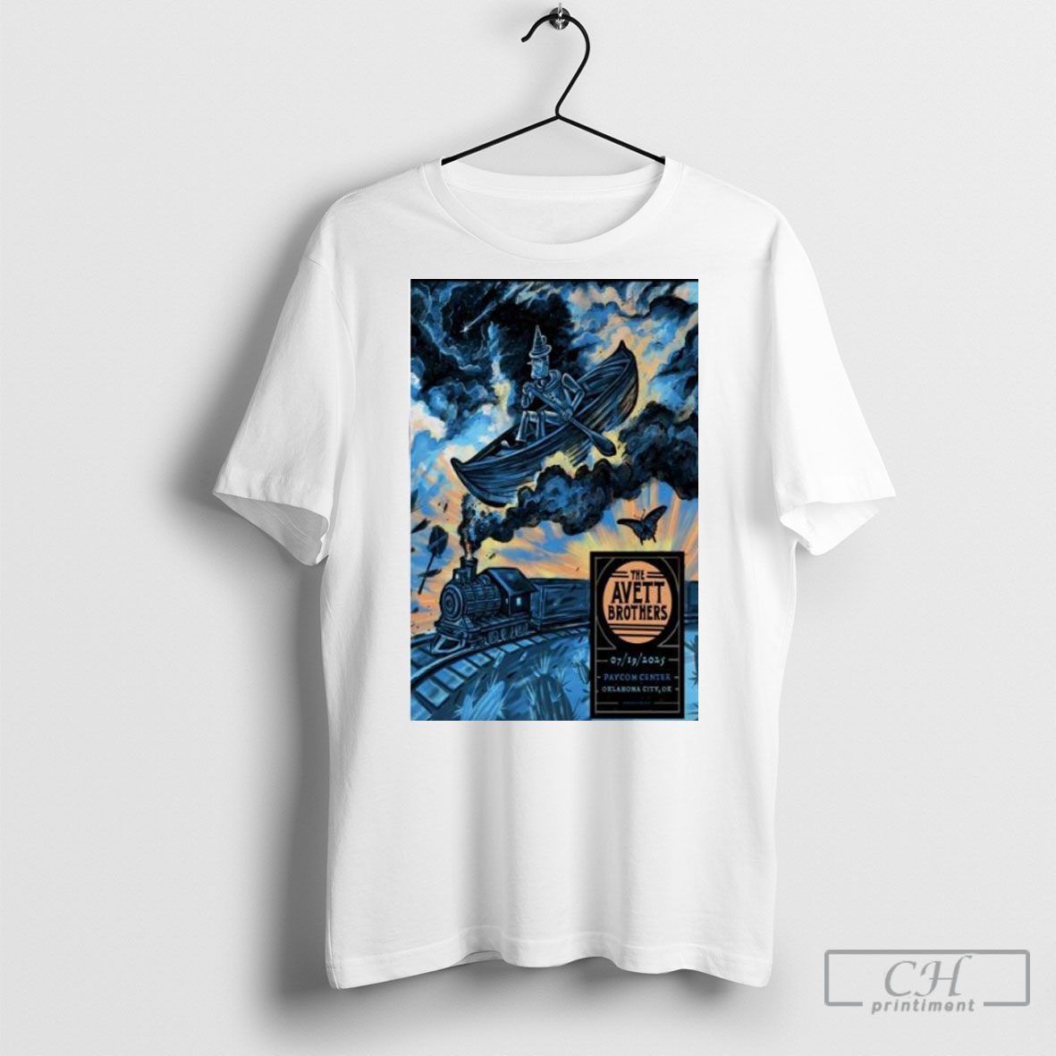 The Avett Brothers Jul 19 2025 Paycom Center In Oklahoma City Ok Poster Tee Shirt Sweatshirt