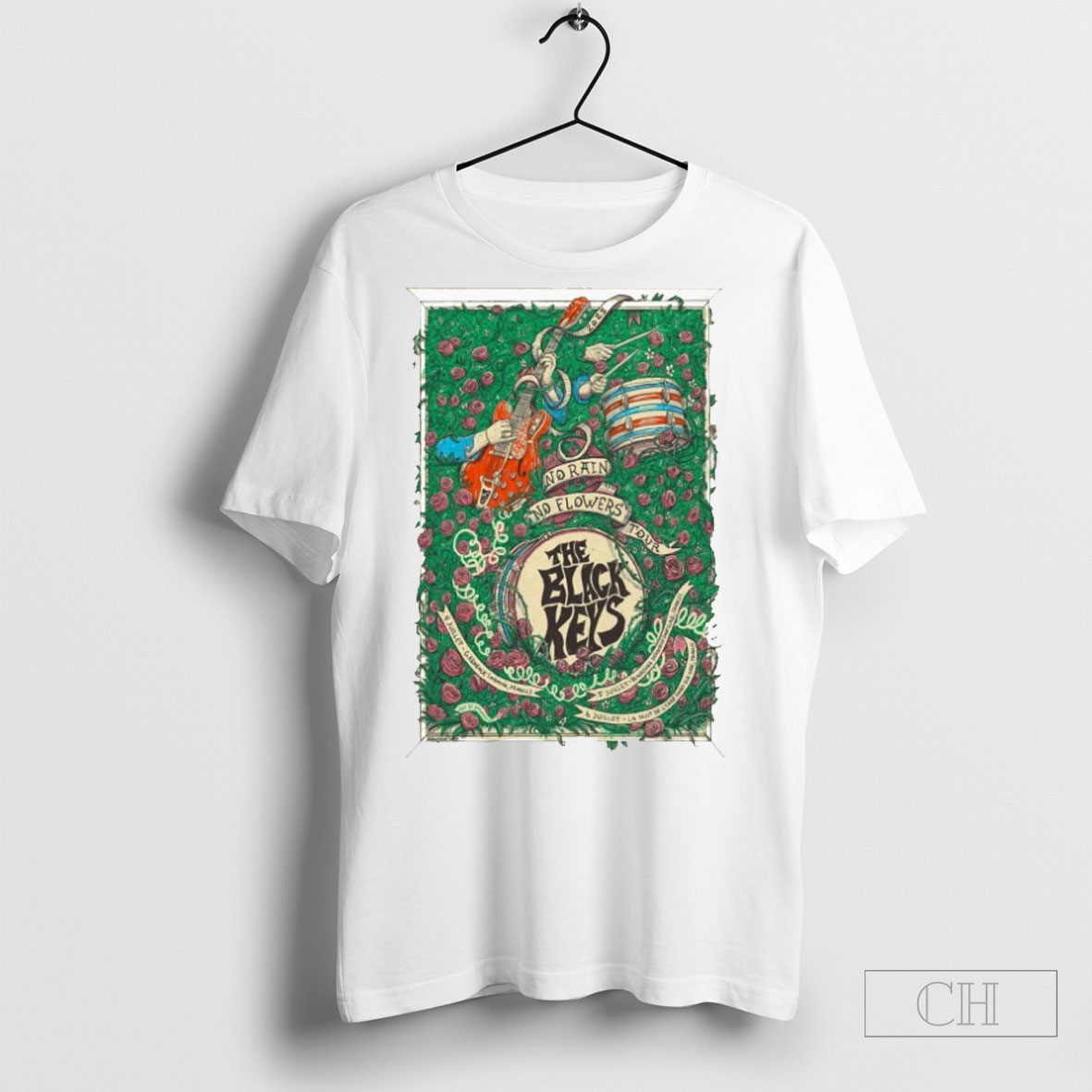 The Black Keys Jul 4 2025 Garorock In Marmande France T Shirt