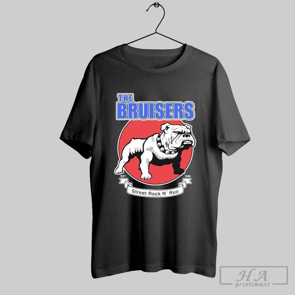 The Bruisers Street Rock N Roll Est 1988 Bulldog T Shirts