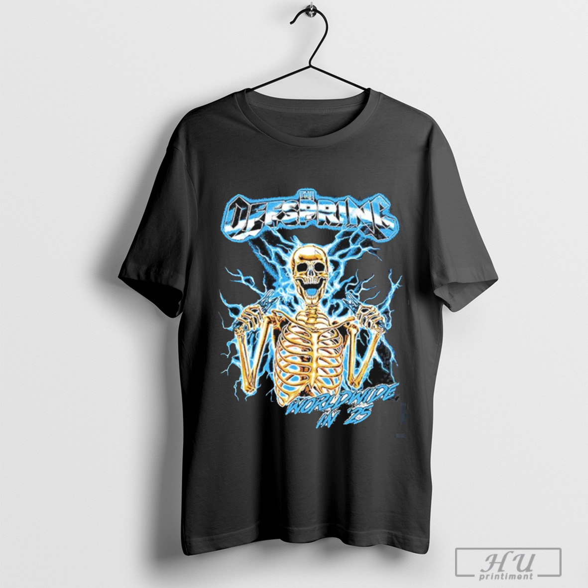 The Offspring Spark Plug Skeleton 2025 Tour T Shirt Sweatshirt