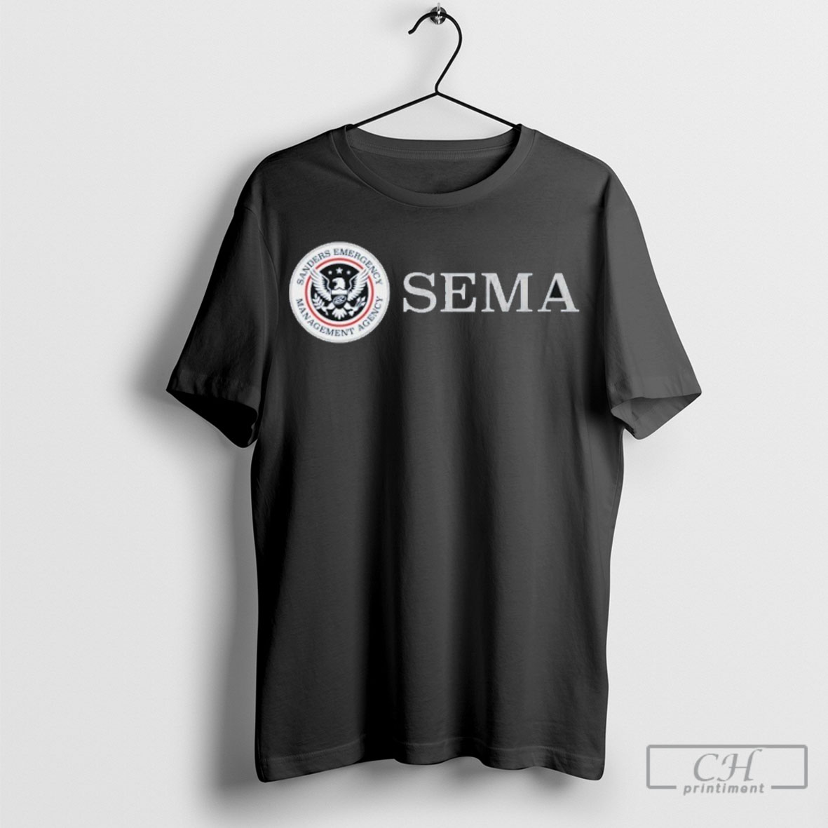 The Sanders Emergency Management Agency Sema Logo Tee Shirt Sweatshirt