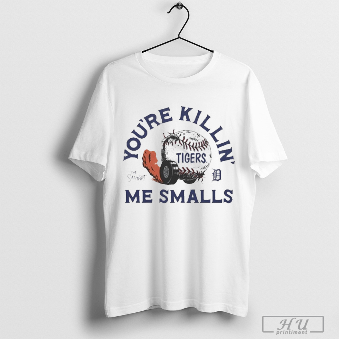 The Sandlot X Detroit Tigers T Shirt Sweatshirt