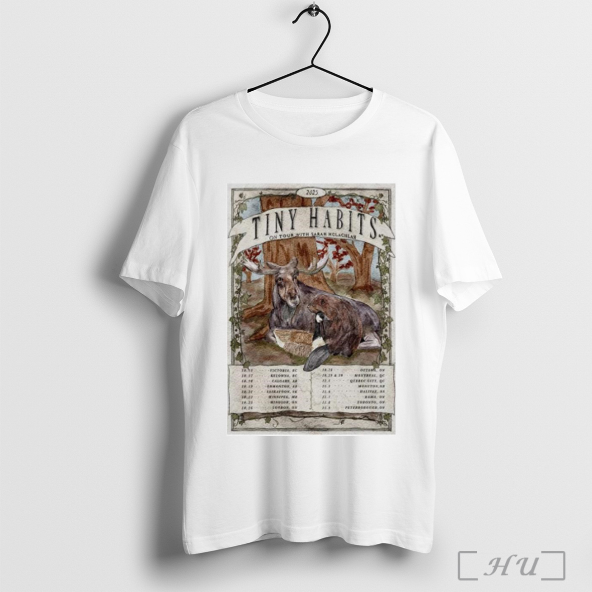 Tiny Habits On Tour With Sarah Mclachlan 2025 T Shirt Sweatshirt