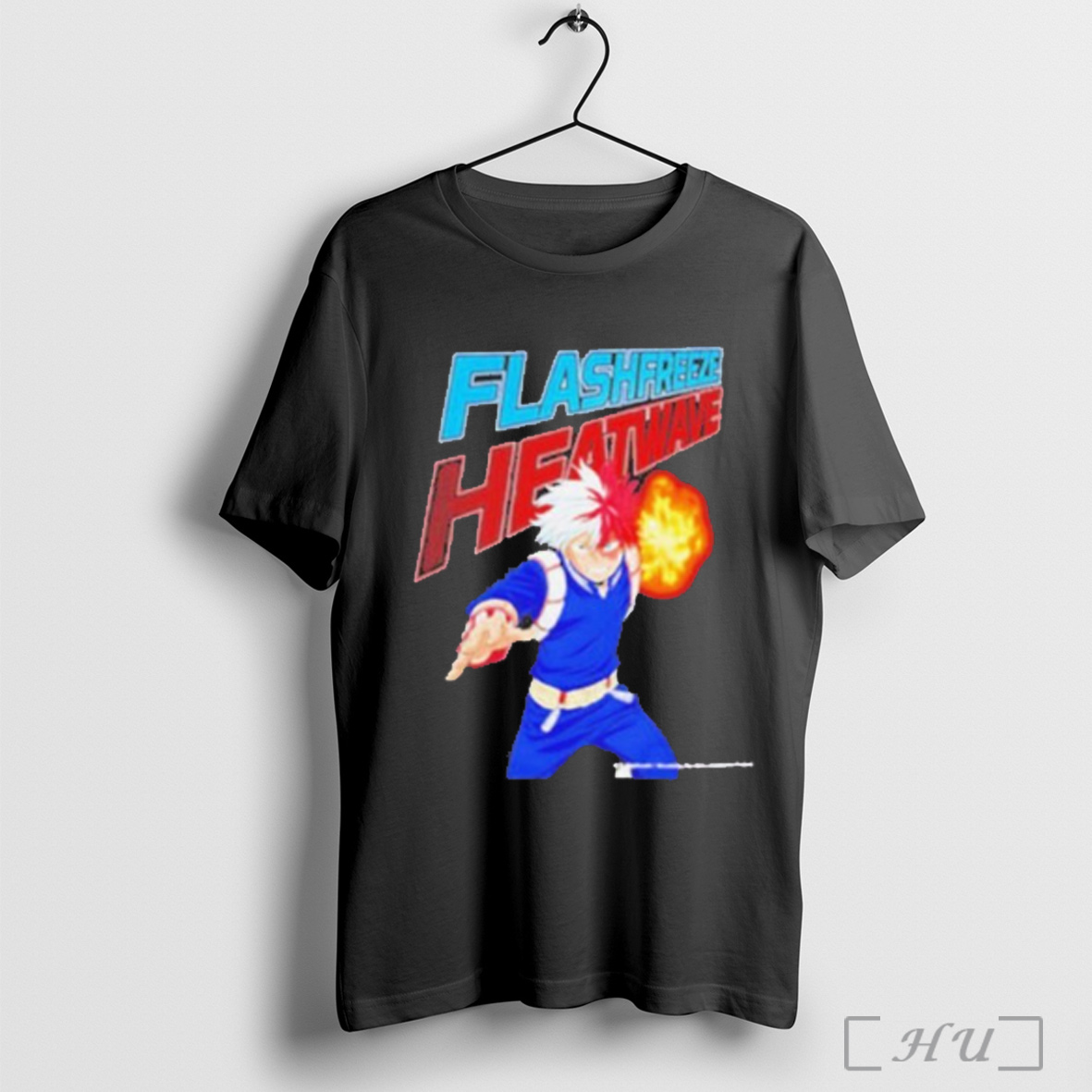 Todoroki Shoto Flashfreeze Heatwave My Hero Academia T Shirt Sweatshirt