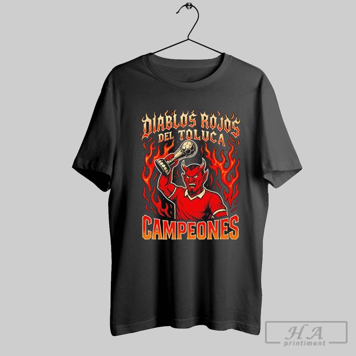 Tolouca Red Devil Diablos Rojos Del Toluca Campeones 2025 Shirt