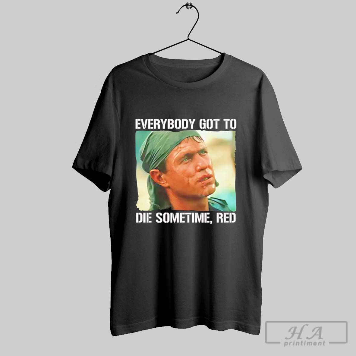 Tom Berenger Everybody Got To Die Sometime Red Shirt
