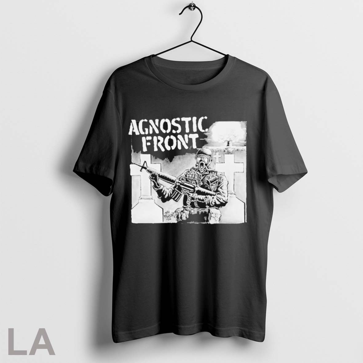 Top Agnostic Front Gas Mask T Shirt Sweatshirt Hoodie Shirt