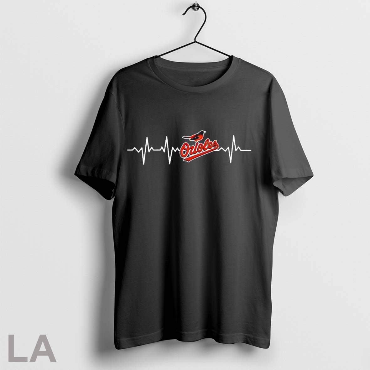 Top Baltimore Orioles Baseball Heart Beat T Shirt Sweatshirt Hoodie Shirt