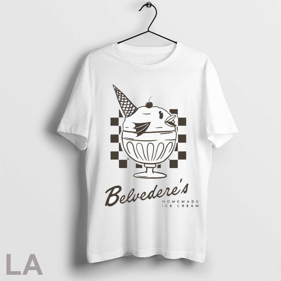 Top Belvederes Homemade Ice Cream T Shirt Sweatshirt Hoodie Shirt