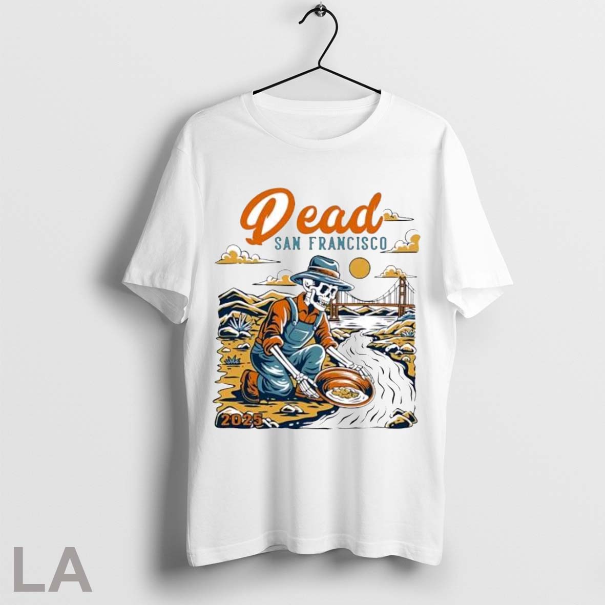 Top Dead San Francisco 2025 Skeleton Vintage T Shirt Sweatshirt Hoodie Shirt
