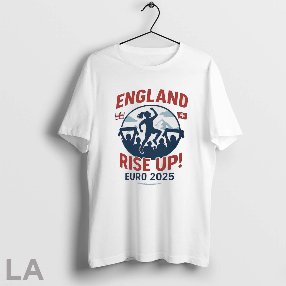 Top England Womens Rise Up Euro 2025 Football T Shirt Sweatshirt Hoodie Shirt