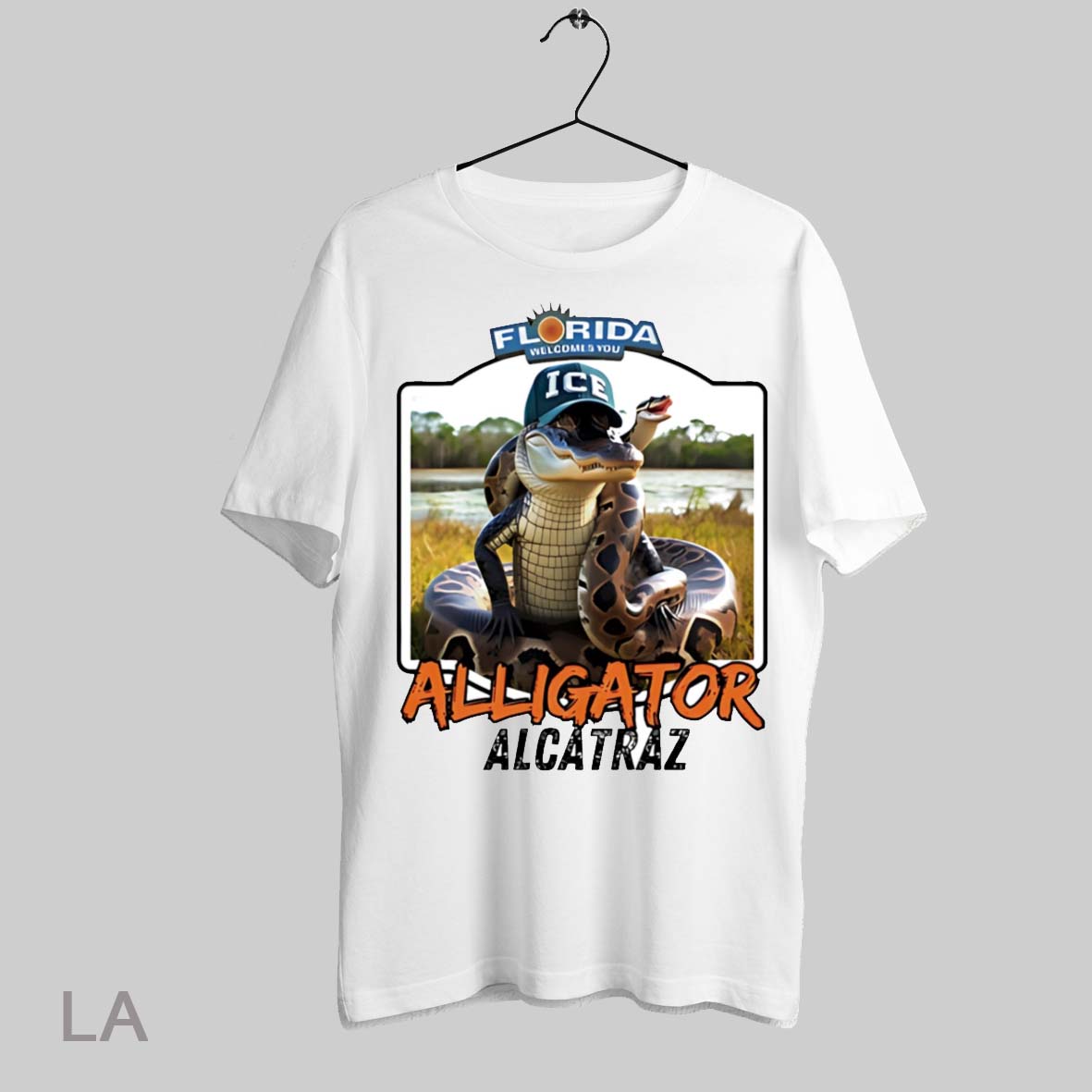 Top Florida Welcomes You Alligator Alcatraz T Shirt Sweatshirt Hoodie Shirt