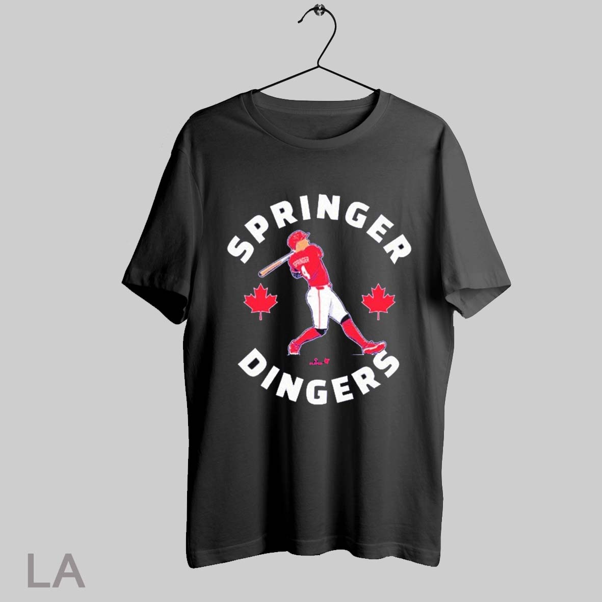 Top George Springer Canada Day Dingers T Shirt Sweatshirt Hoodie Shirt