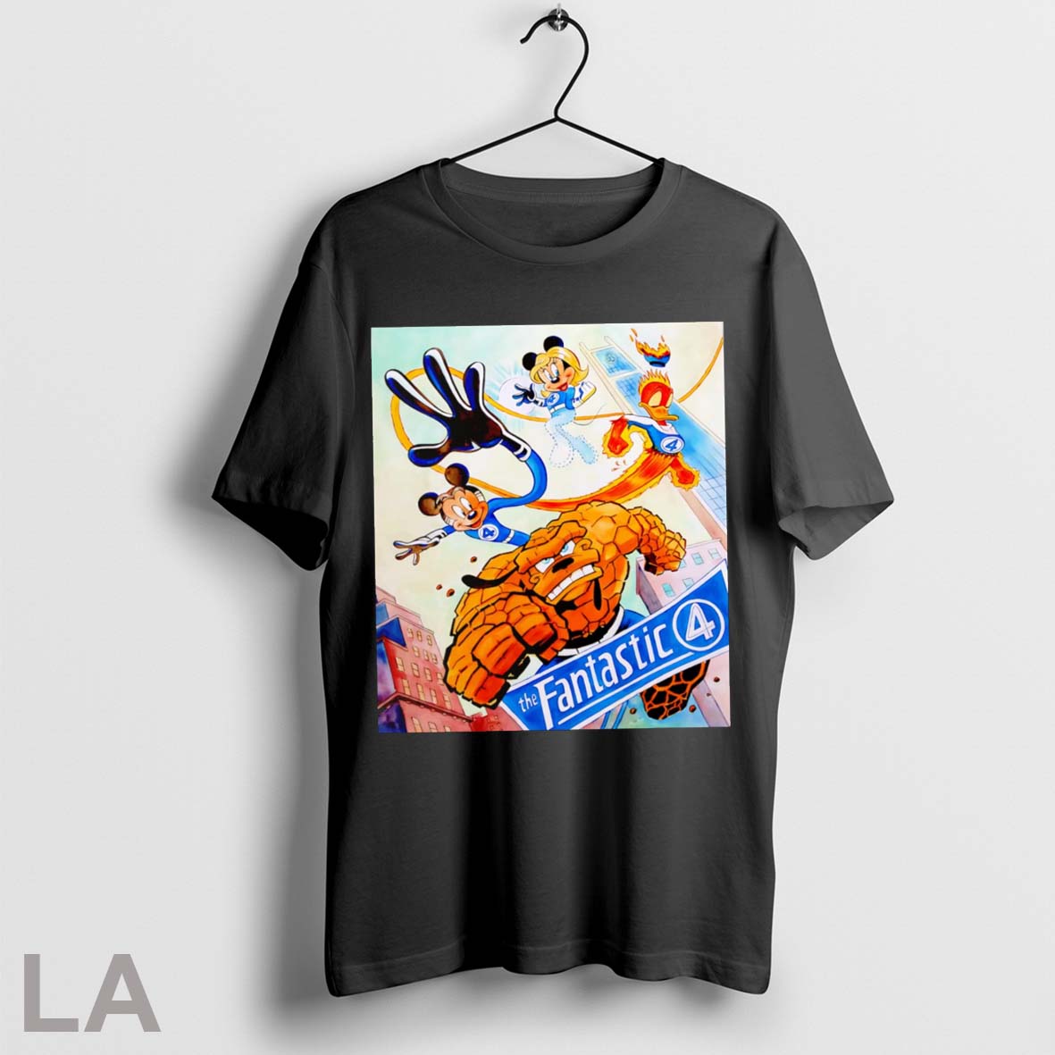 Top Mickey And Friends The Fantastic 4 T Shirt Sweatshirt Hoodie Shirt