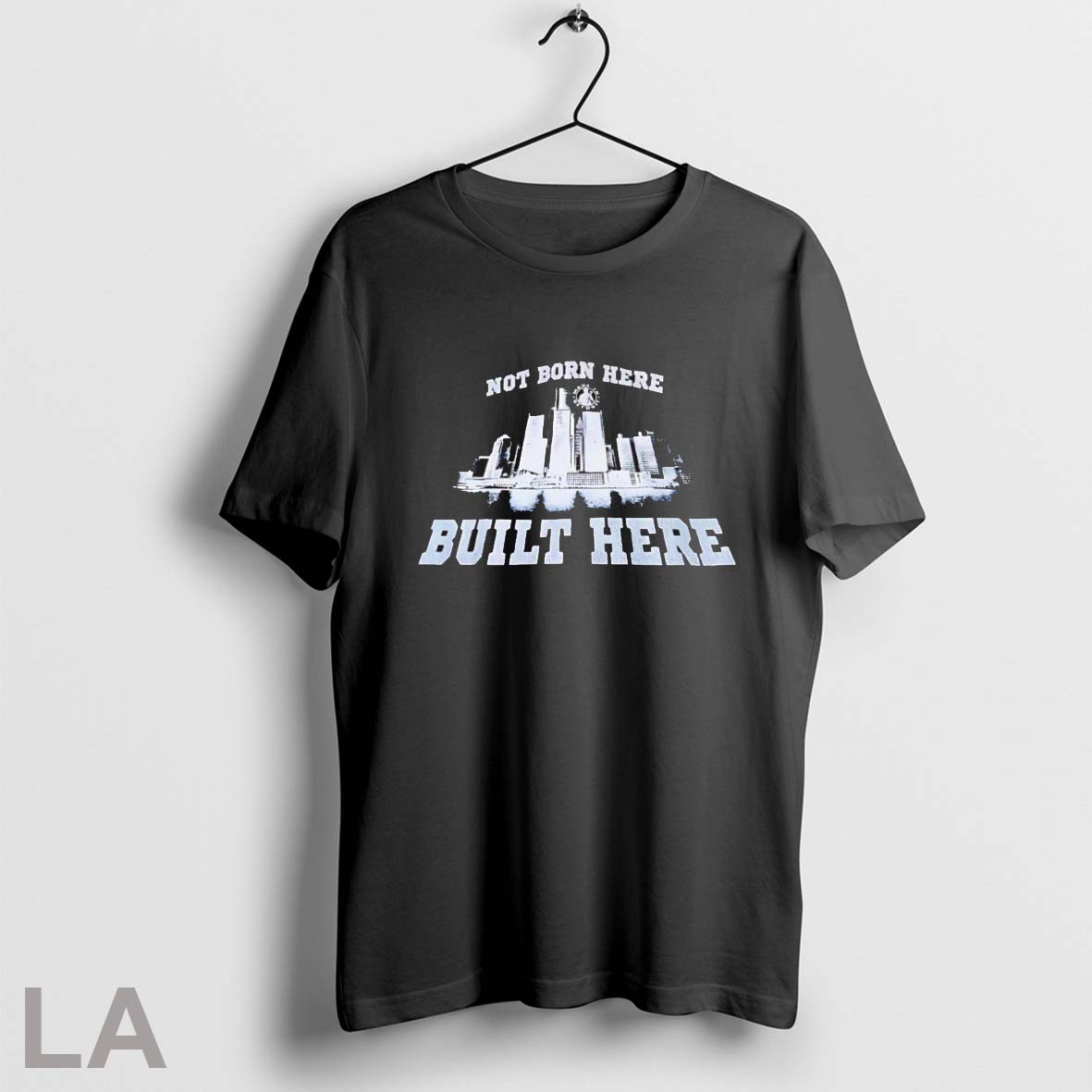 Top Not Born Here Built Here Skyline Vintage T Shirt Sweatshirt Hoodie Shirt