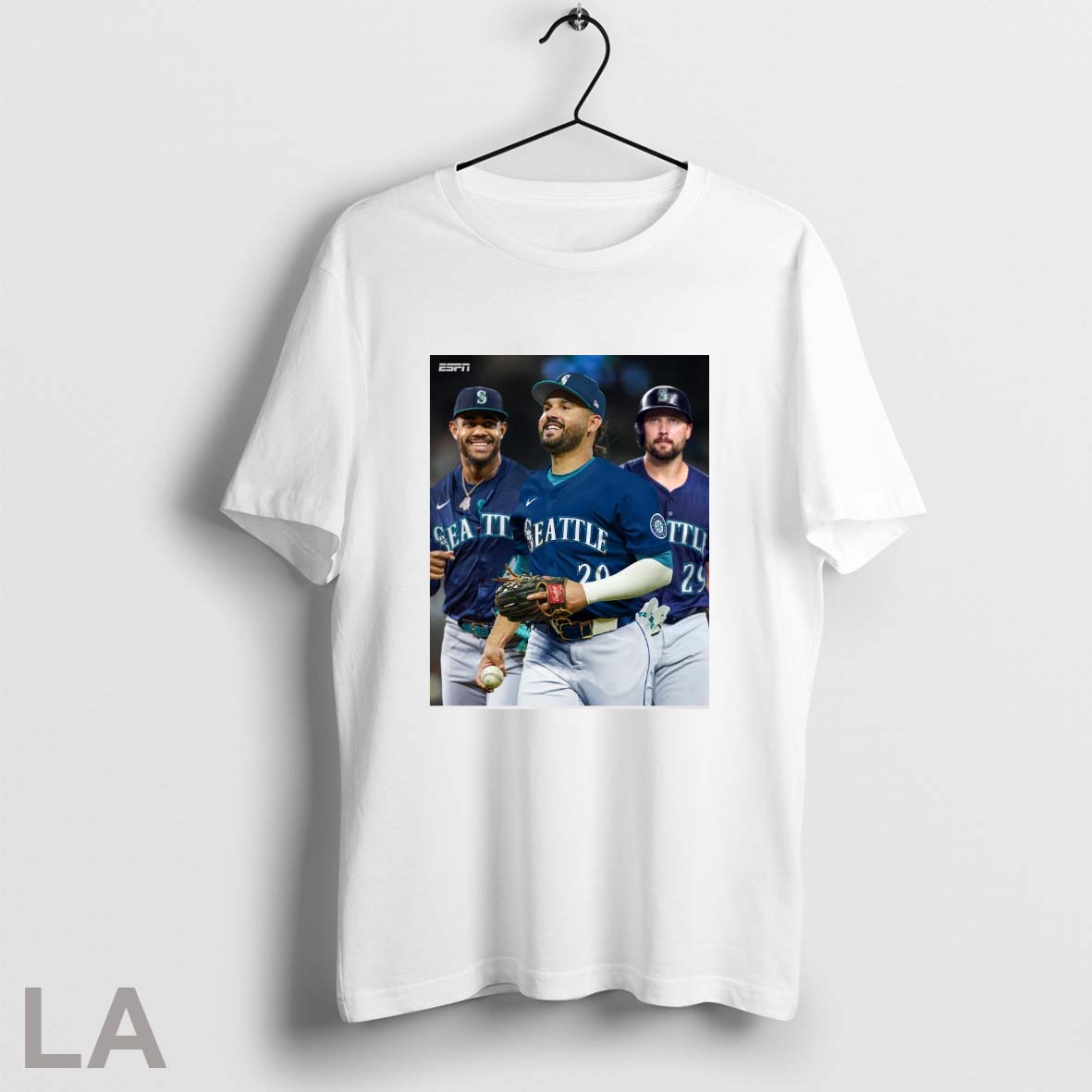 Top Seattle Mariners Baseball Three Players Cal Raleigh Julio Rodriguez And George Kirby Poster T Shirt Sweatshirt Hoodie Shirt