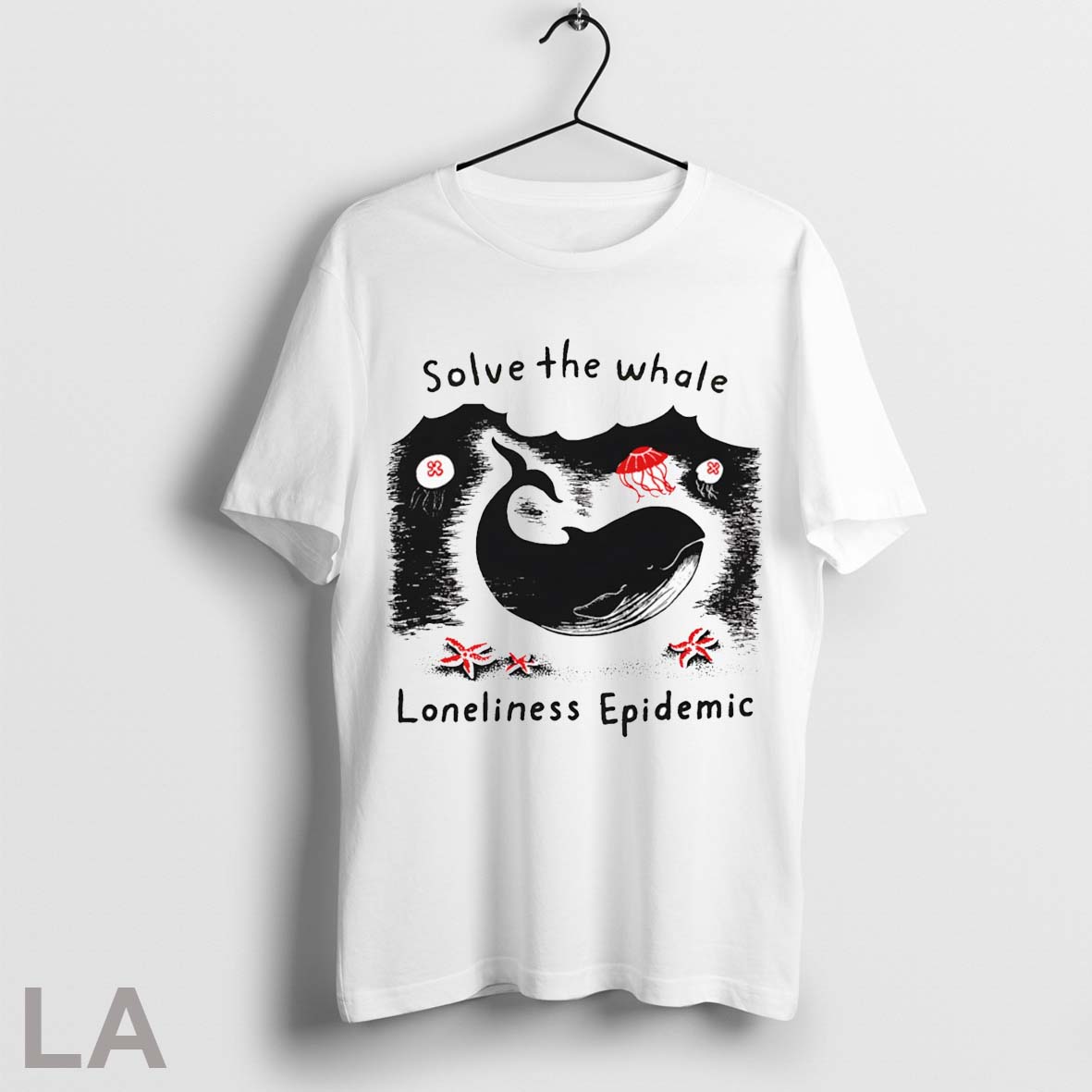 Top Solve The Whale Loneliness Epidemic T Shirt Sweatshirt Hoodie Shirt