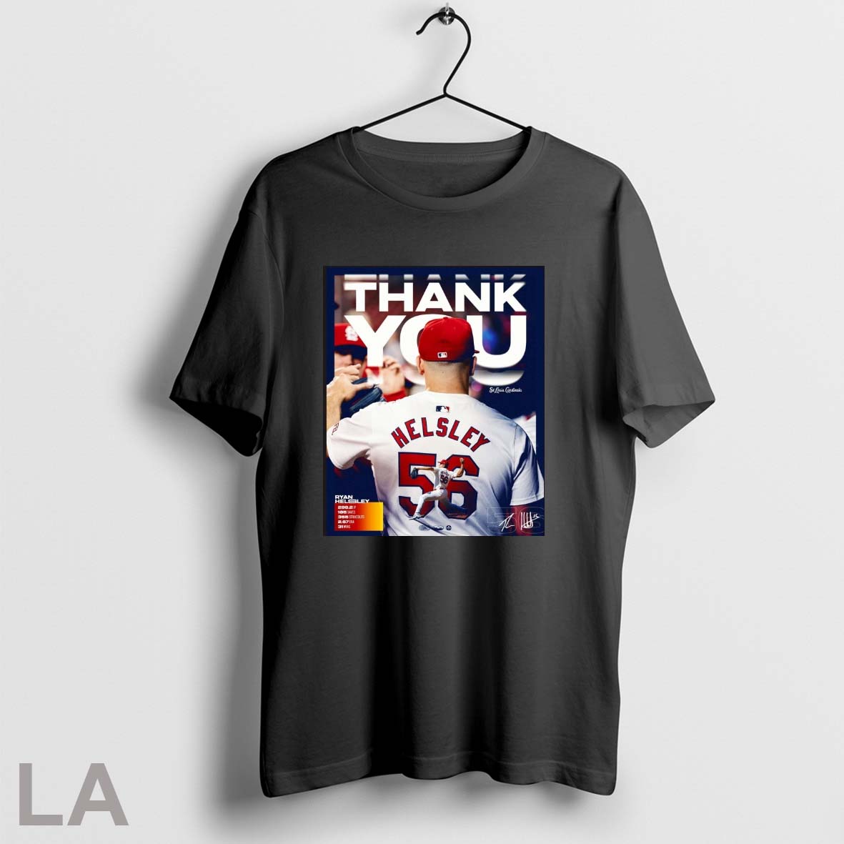 Top St Louis Cardinals Thank You Rhp Ryan Helsley Mlb All Star 2025 Signature Poster T Shirt Sweatshirt Hoodie Shirt