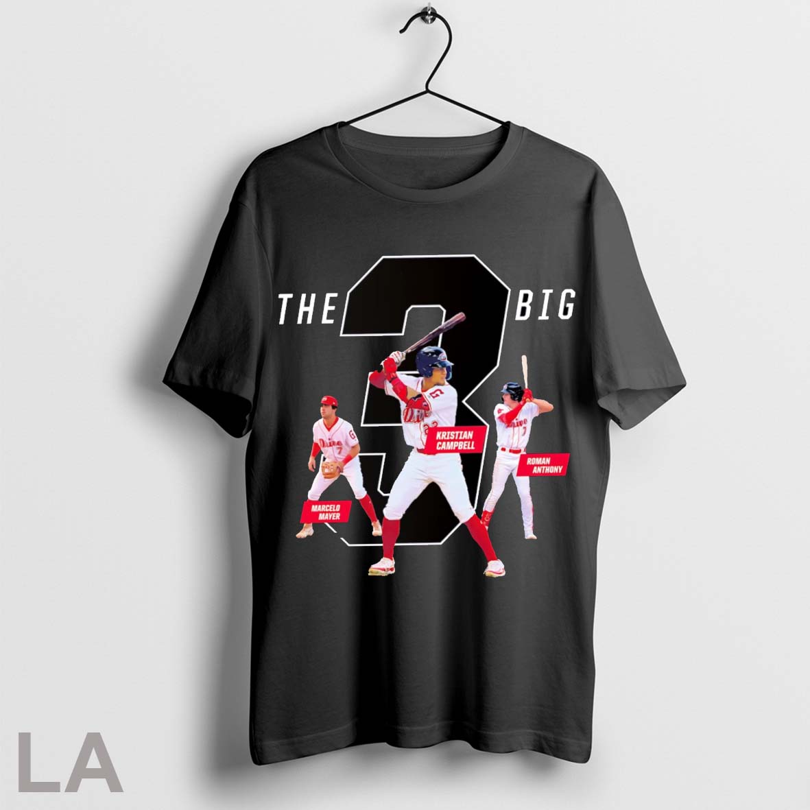 Top The Big 3 Greenville Drive T Shirt Sweatshirt Hoodie Shirt