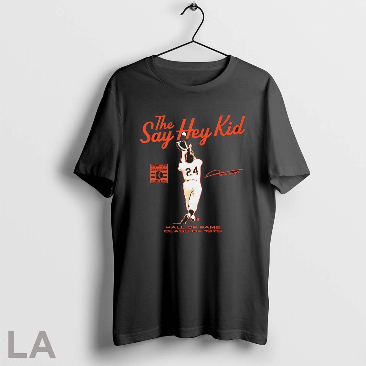 Top The Say Hey Kid Willie Mays Hall Of Fame Class Of 1979 Signature T Shirt Sweatshirt Hoodie Shirt