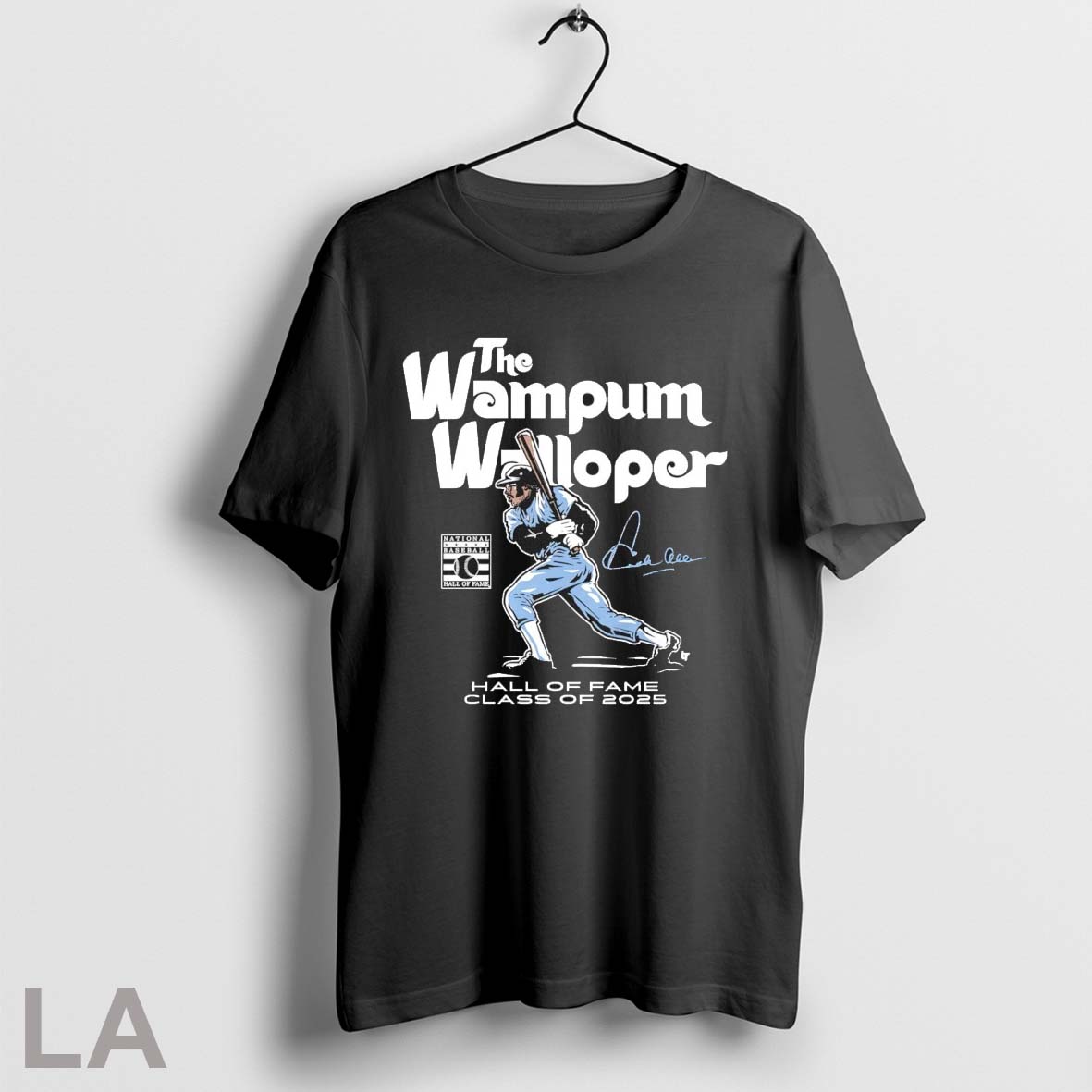 Top The Wampum Walloper Dick Allen Hall Of Fame Class Of 2025 Autographed T Shirt Sweatshirt Hoodie Shirt