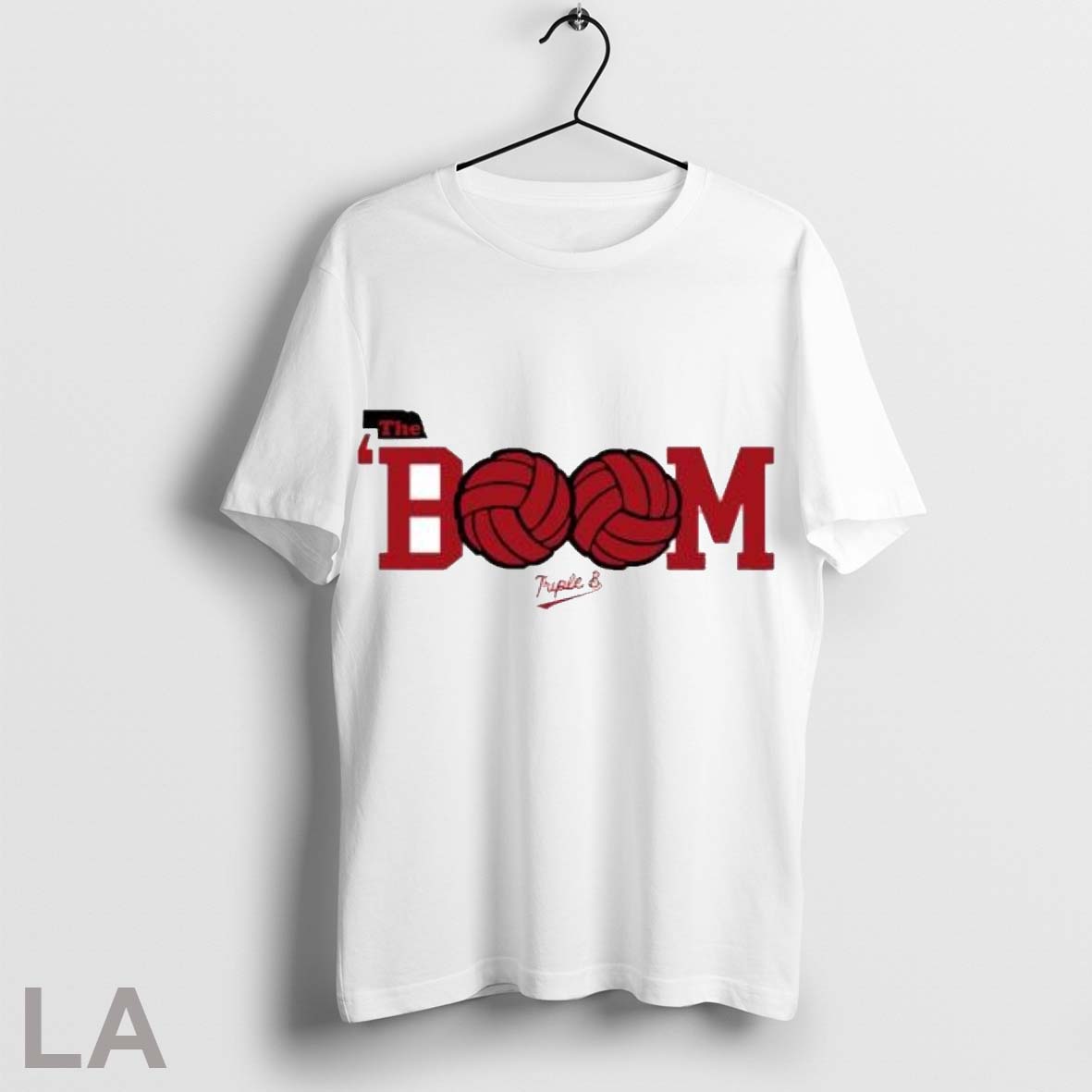 Top The Boom Lincoln Loves Volleyball T Shirt Sweatshirt Hoodie Shirt