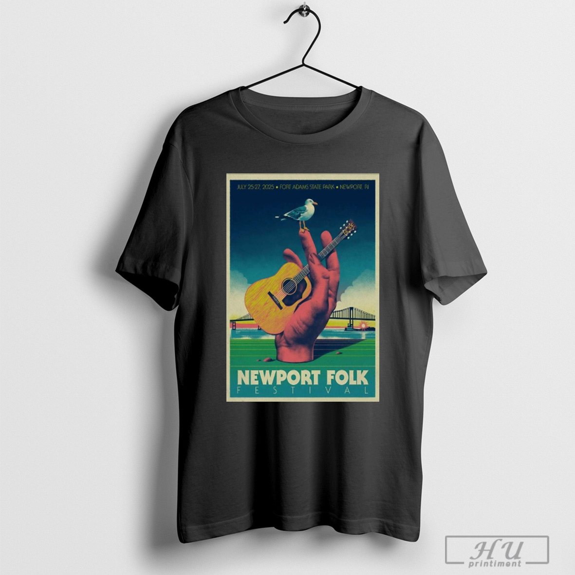 Trending Newport Folk Festival Jul 25 27 2025 Fort Adams State Park In Newport Ri Poster T Shirt Sweatshirt