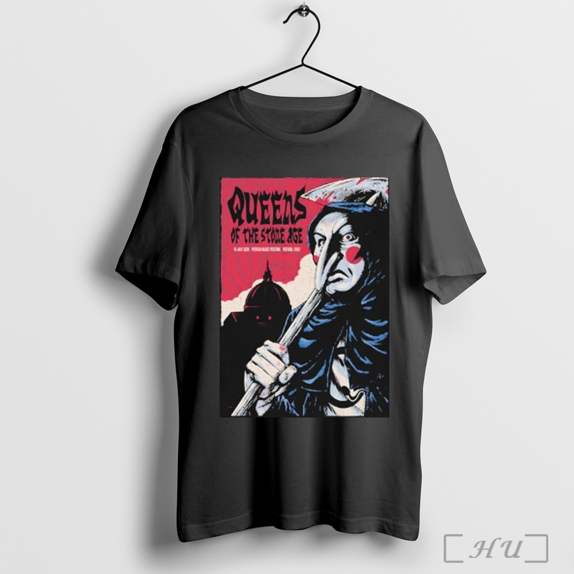 Trending Queens Of The Stone Age 2025 Piazza Duomo Pistoia Italy T Shirt Sweatshirt