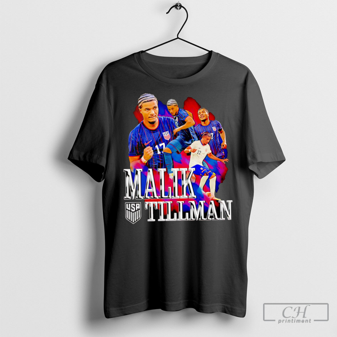Usmnt Malik Tillman Graphic Tee Shirt Sweatshirt