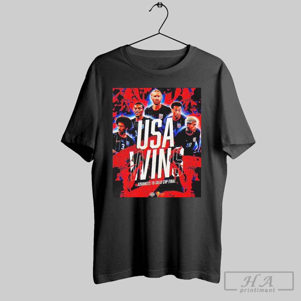 Usmnt Us Soccer Mens National Team Advance To 2025 Gold Cup Finals Shirt