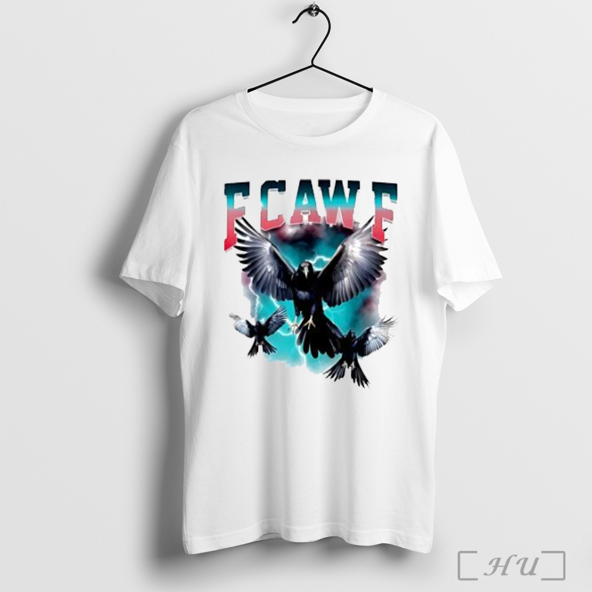 Vintage Raven F Caw F Black Crow Black Bird T Shirt Sweatshirt