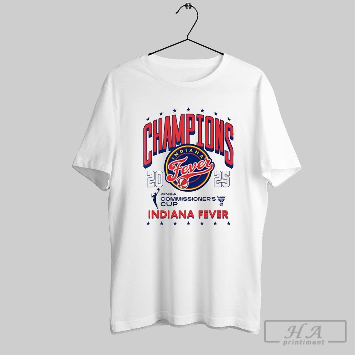Wnba Commissioners Cup 2025 Champion Indiana Fever Shirt