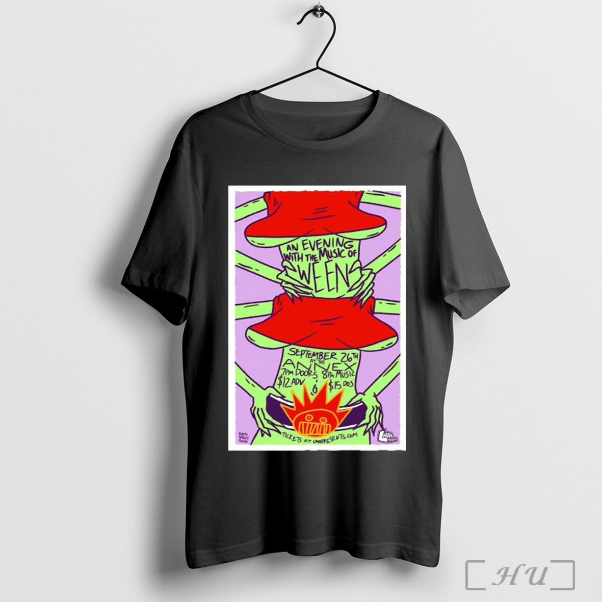Ween Sept 26 2025 At The Annex Madison Wi Poster T Shirt Sweatshirt
