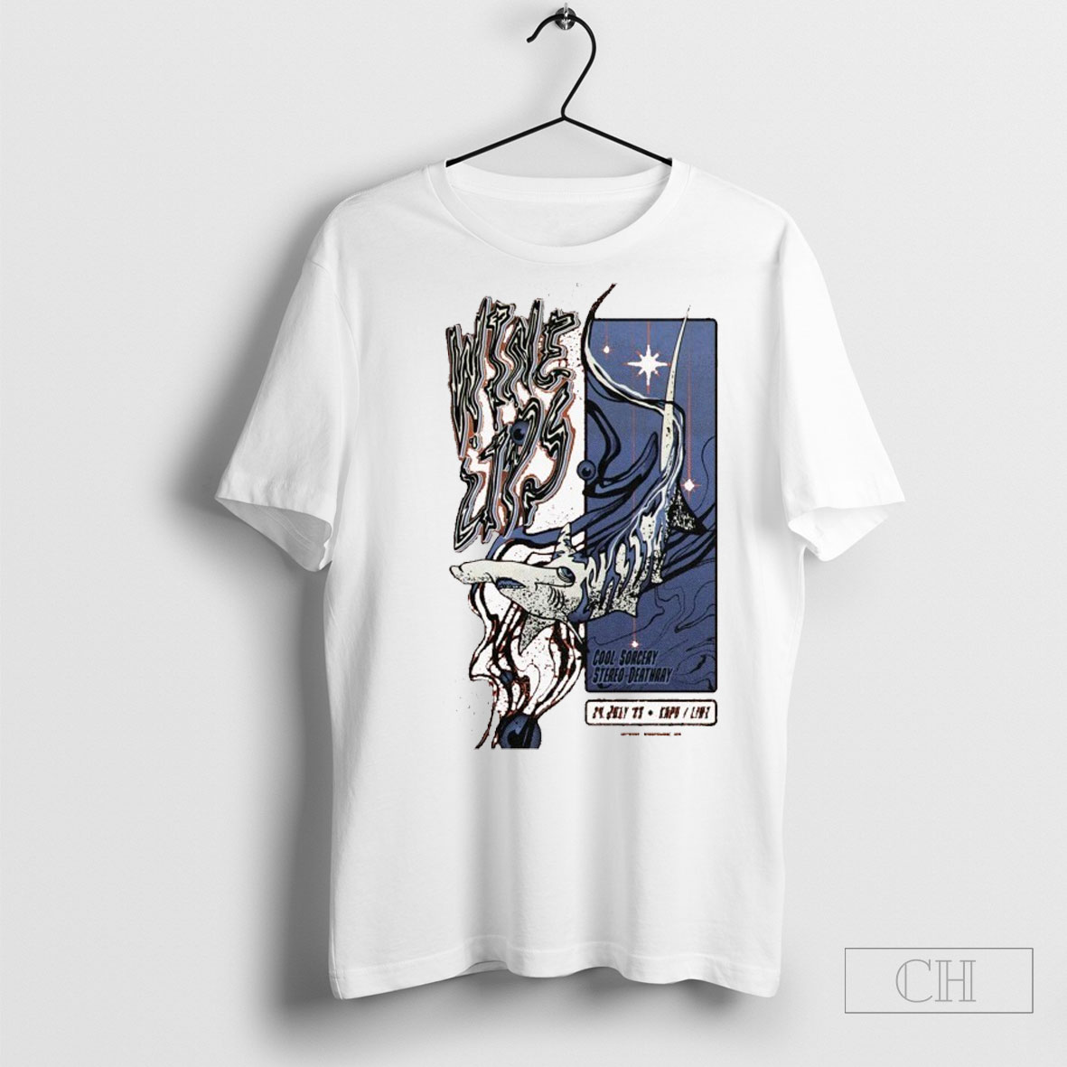 Wine Lips Tour Kapu Linz Austria July 24 2025 T Shirt